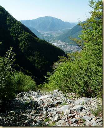 vista verso il Mottarone