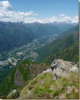 vista sulla piana Ossolana...