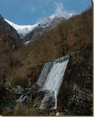 al bacino sul Rio del Ponte...
