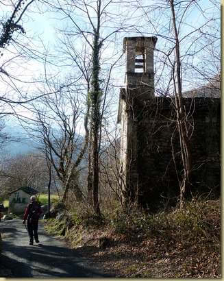 ritorno alla Chiesa del Gaggiolo...