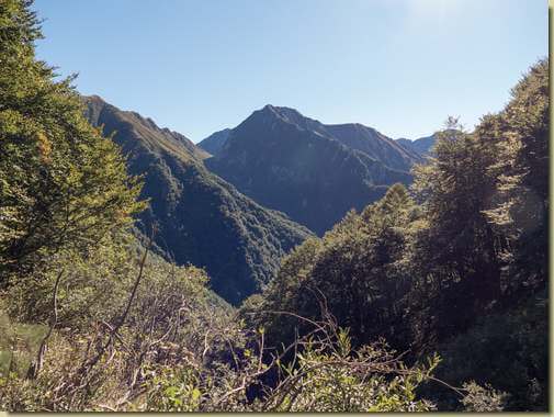 vista verso il Pizzo dei Diosi...