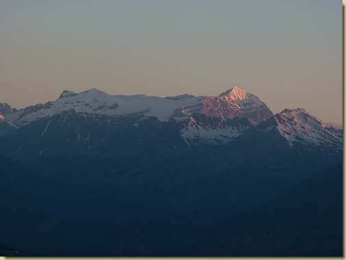 alba sul Monte Leone...