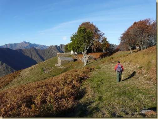 ritorno verso la Casa dell'Alpino...