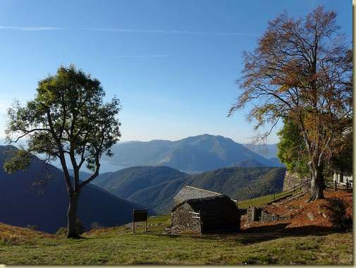 panorama dalla Casa dell'Alpino 