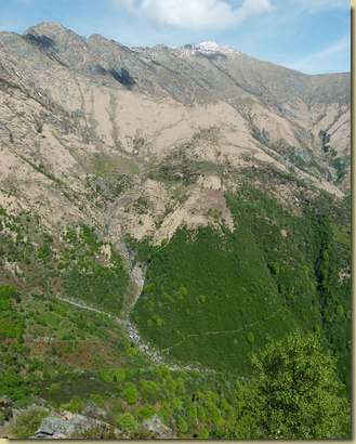 la Valle del San Giovanni e il Monte Zeda