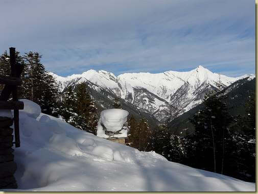 Panorama dall'Alpe Bugella, la Scheggia e la Pioda di Crana 