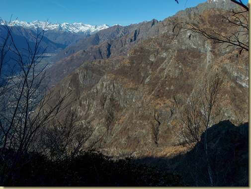 vista verso il versante di Agalina...