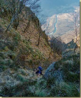 arrampicando sull'erba...