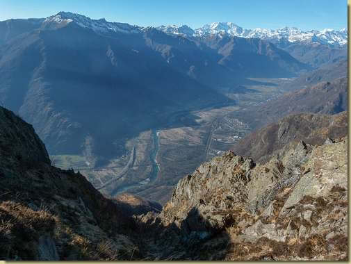 panorama verso la bassa Ossola...