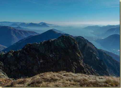 panorama dalla cima...