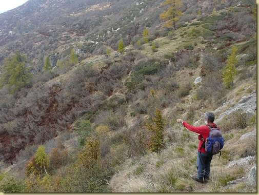 sul sentiero verso Rialone...