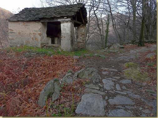 arrivo alla Chep&egrave;le del Gasc