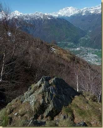 sul sentiero per Morgagno...