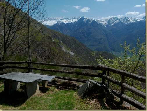 panorama dall'Alpe Rusc&agrave;...