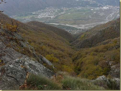 panorama verso Dresio...