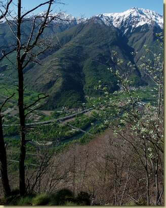 panorama sulla piana Ossolana...