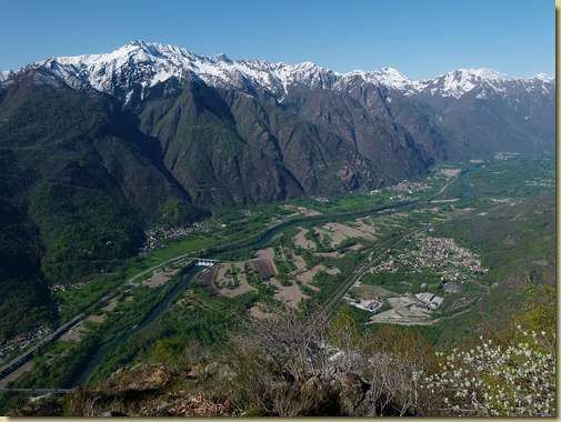 panorama sulla bassa Ossola...