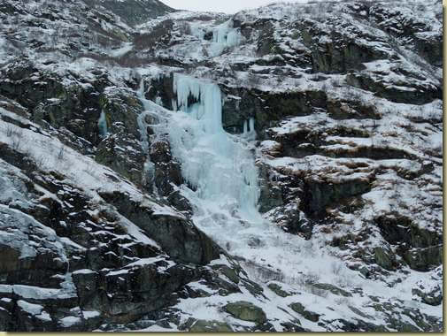 ghiaccio nella Valle di Finero...