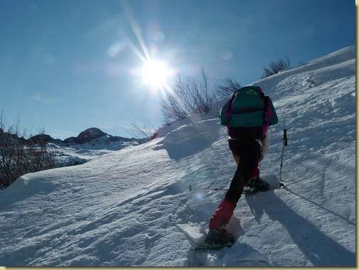 neve insidiosa sulla rampa...