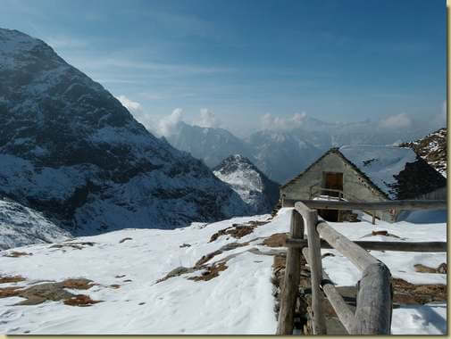 poca neve a Scaredi...
