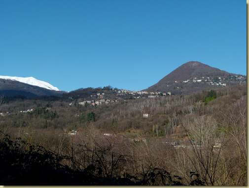 vista verso il Monte Cimolo...