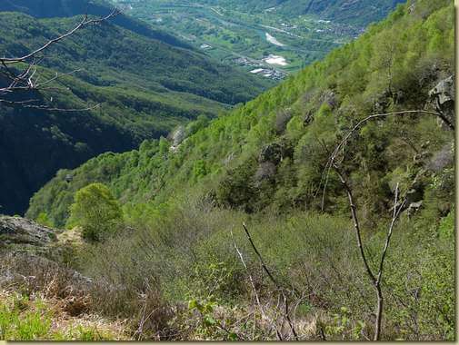 vista verso la zona di Curt Lùar