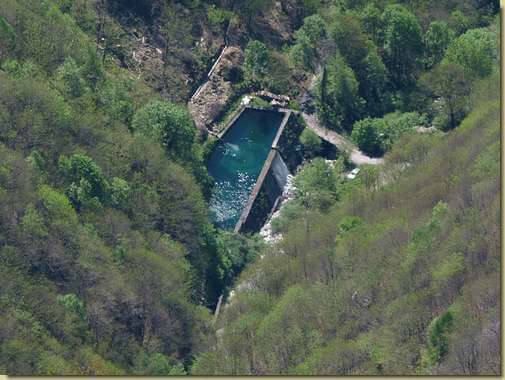 l'invaso del Rio del Ponte...
