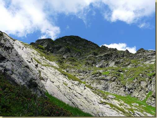 il versante sud della Laurasca 