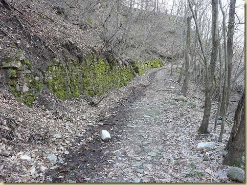 la strada verso Verigo 