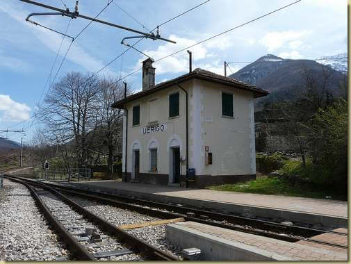 alla stazione di Verigo 