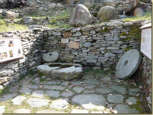 l'antica 'pila' ritrovata... 