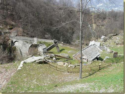 l'area dei mulini del Rio Graglia 