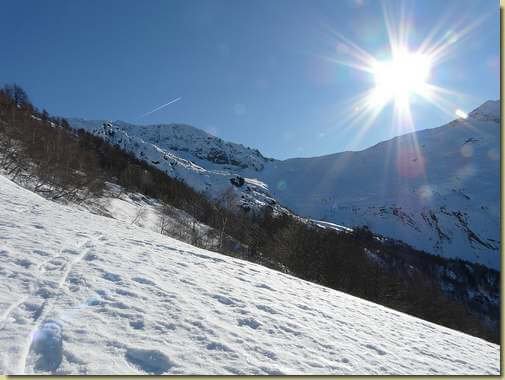 al centro la Colma di Basagrana 