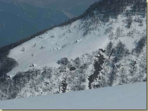 vista verso l'Alpe Roi...