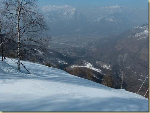 vista verso Briasca e Trontano...
