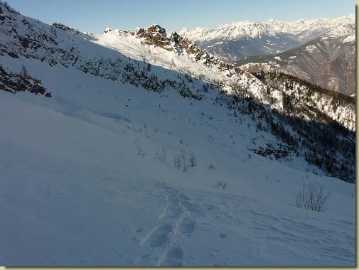 al centro il Pizzo Marcio