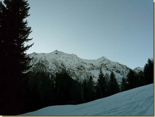 Pizzo Ragno e Pizzo Nona dai dintorni dell'Alpe La Motta 
