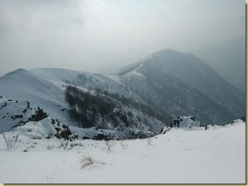 la dorsale verso la Colma di Cossogno