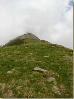 la dorsale verso Il Pizzo 