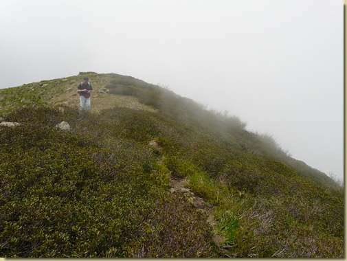 sulla dorsale verso Il Pizzo... 