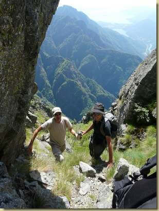 Manuel e Christophe al Pass Barozz...