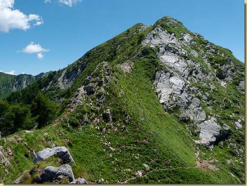 verso il Pizzo delle Pecore...