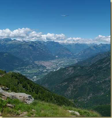 aliante di passaggio...