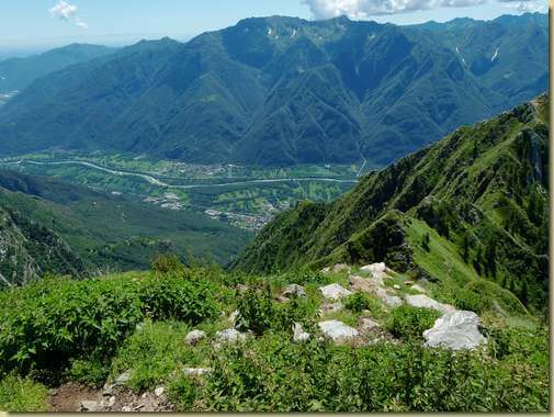 vista verso il Massone...