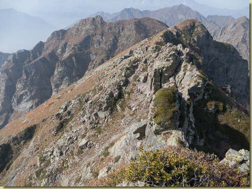 la Quana e il suo versante sud...