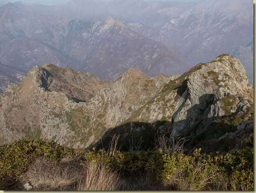 la cresta nord del Proman...