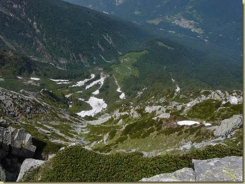 l'Alpe Campra e il versante nord-ovest