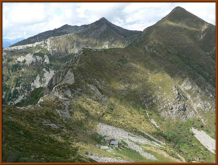 vista verso l'Alpe Ragozzale...