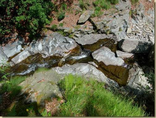 scendendo al Rio dei Riazzoli...