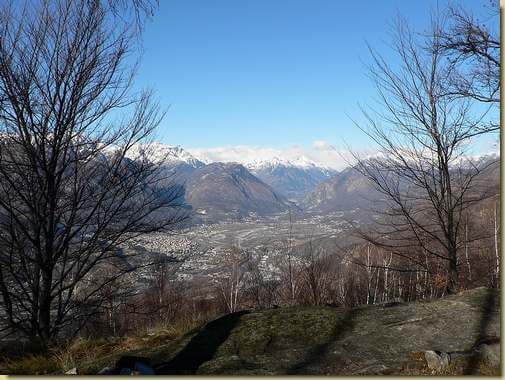 vista su Domodossola  
